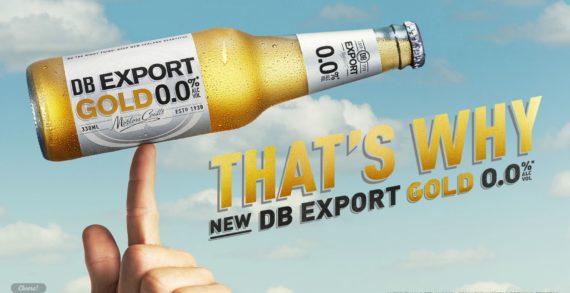 DB Export GOLD 0.0% Campaign Lands Classic Satirical Kiwi Humour