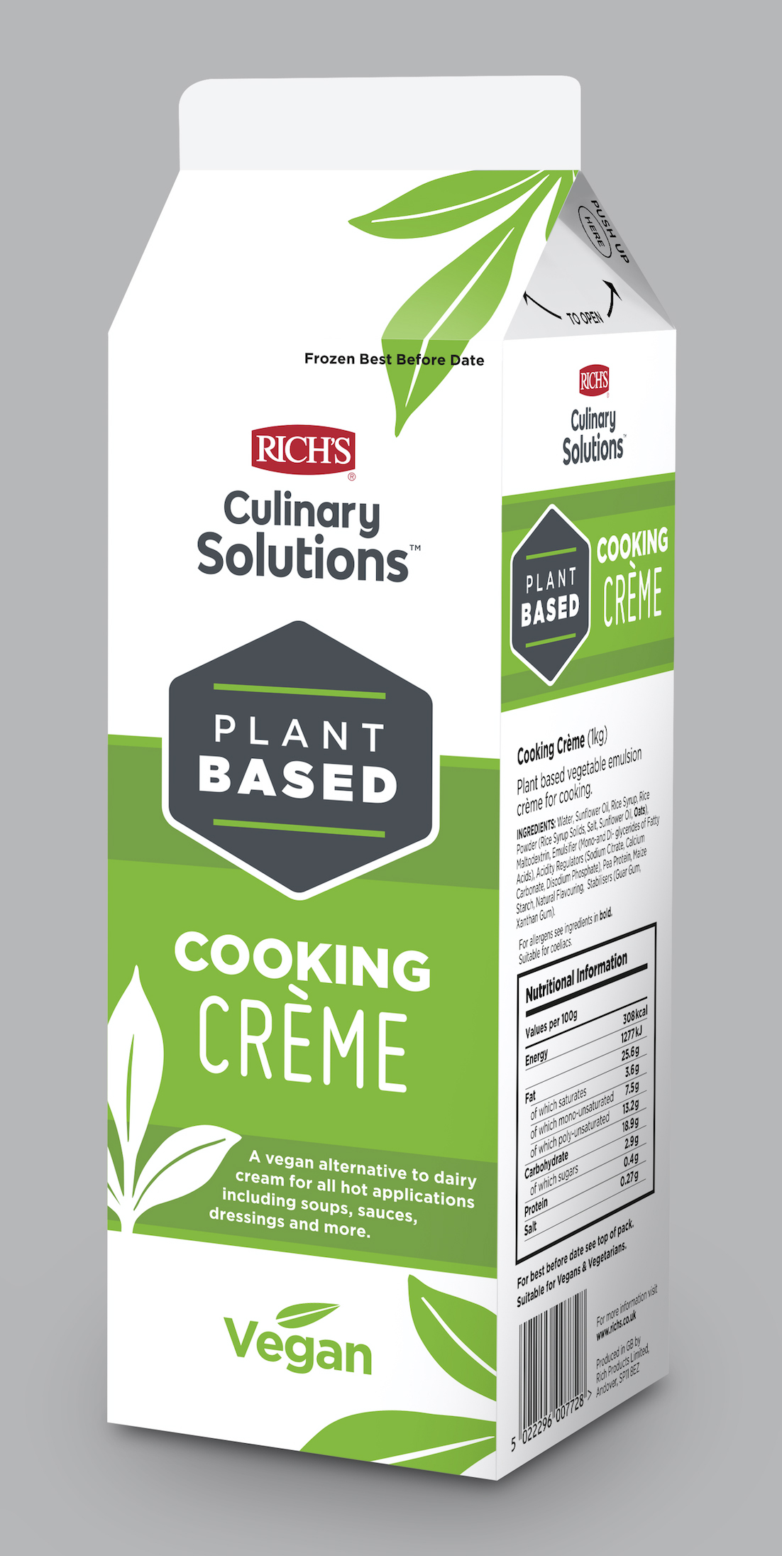 Rich’s Plant Based Cooking Creme
