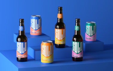 Bright, bold and unapologetically alcohol free, Thirst brands West Berkshire Brewery’s new range ‘Solo’
