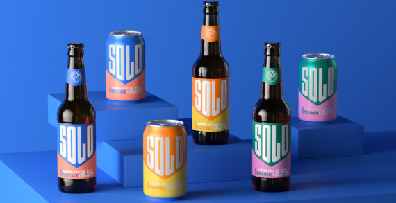 Bright, bold and unapologetically alcohol free, Thirst brands West Berkshire Brewery’s new range ‘Solo’