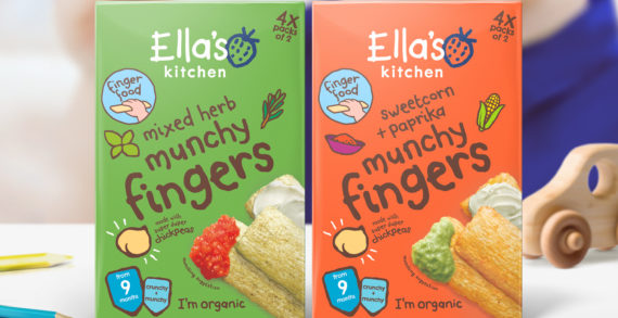 Biles Hendry Helps Consumers Understand Product Versatility For New Munchy Fingers from Ella’s Kitchen