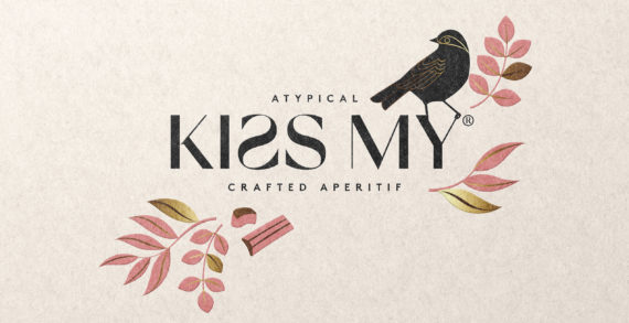 Pearlfisher creates brand identity and packaging design for adventurous vermouth brand, “Kiss My”