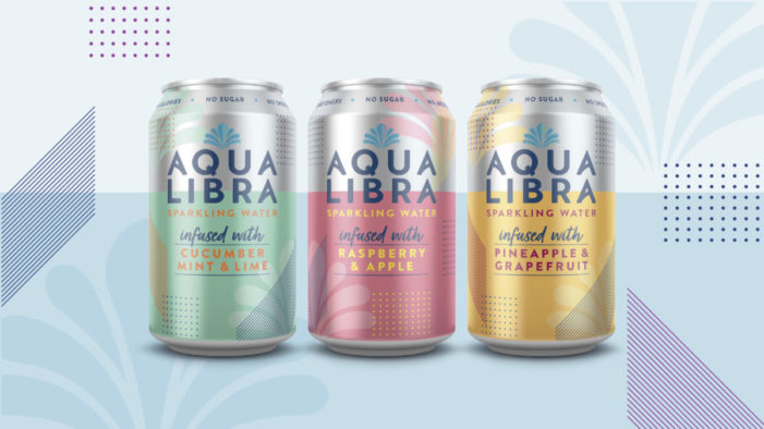 A new identity for Aqua Libra, the UK’s leading sparkling-infused water