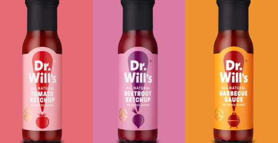 B&B studio delivers new attention-grabbing packaging and identity for natural condiments brand, Dr Will’s
