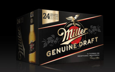 Seymourpowell reinvigorates iconic global beer brand Miller Genuine Draft with identity and packaging refresh
