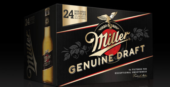 Seymourpowell reinvigorates iconic global beer brand Miller Genuine Draft with identity and packaging refresh