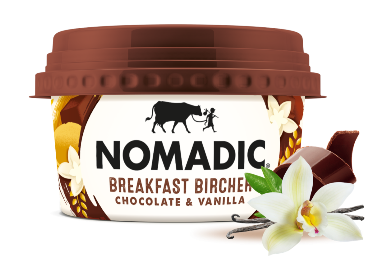NOMADIC-NEW CHOCOLATE & VANILLA BREAKFAST BIRCHER