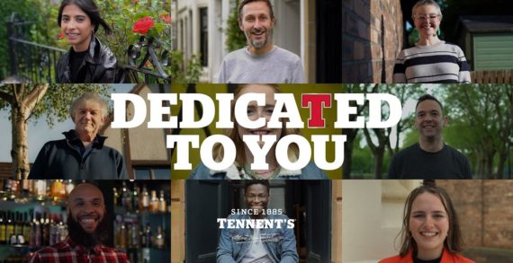 DEDICATED TO YOU – Tennent’s supports on-trade with launch of new brand campaign gifting pint to Scotland