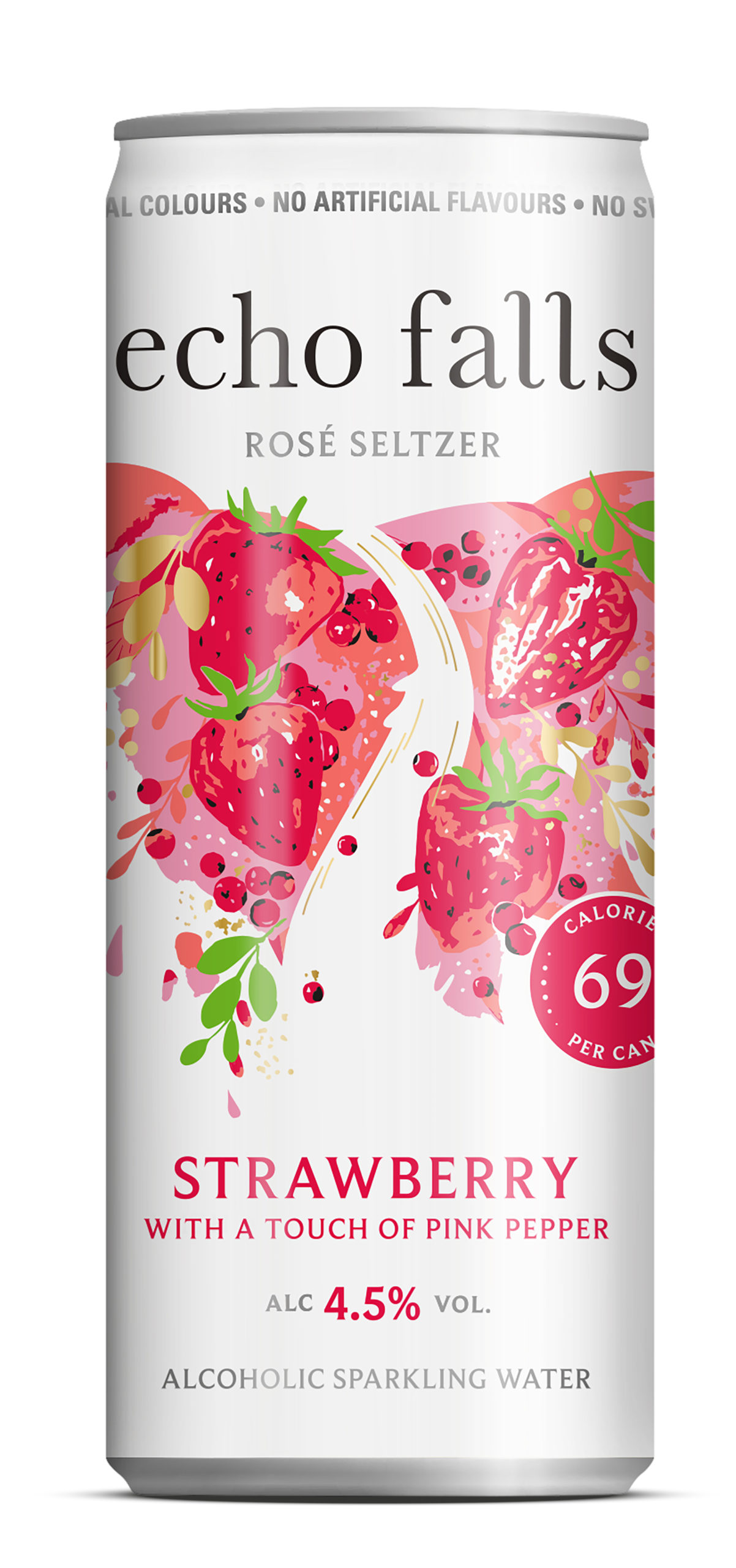 Seltzer 3D Can Strawberry