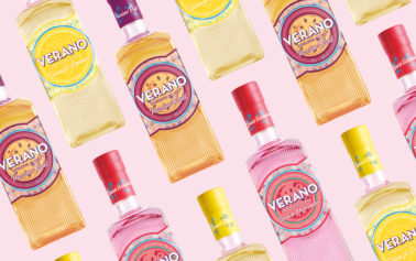 #VivaVerano with Butterfly Cannon’s brand design for the Verano Fruit Gin range from William Grant & Sons