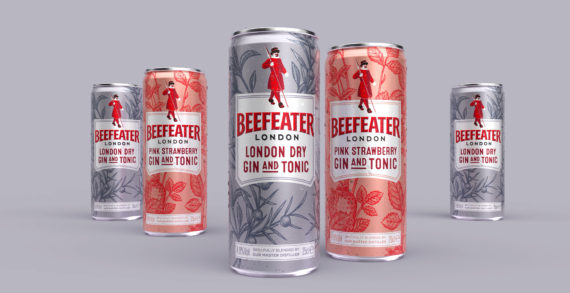 Boundless Brand Design collaborates with Beefeater to launch into RTD market with London Dry Gin & Tonic and Pink Strawberry Gin & Tonic