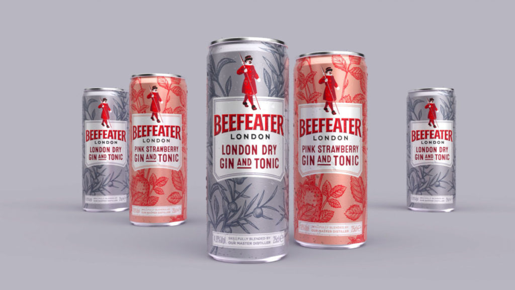Boundless Brand Design Collaborates With Beefeater To Launch Into Rtd Market With London Dry Gin