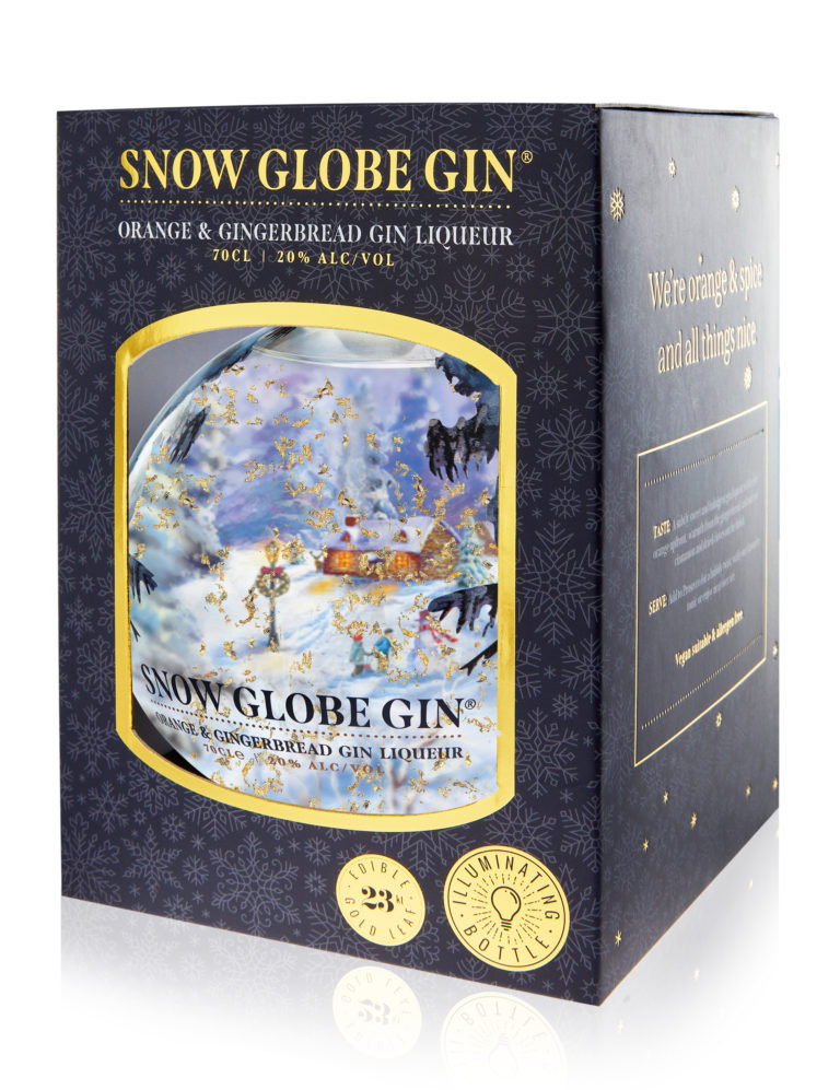 SNOW GLOBE GIN New for Christmas 2020 We’re orange & spice and all