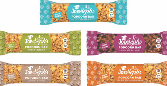 Gourmet Popcorn Chef & Connoisseur, Joe & Seph’s, Launches The UK’s First Premium Popcorn Bar Range