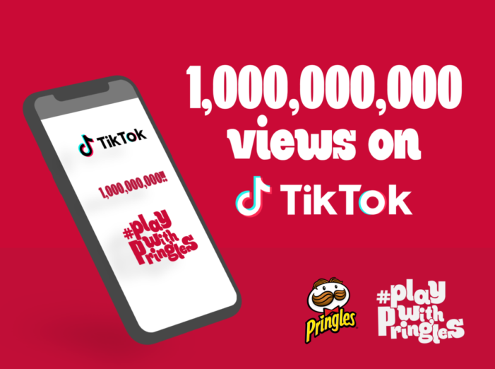 #PlayWithPringles amasses 1 billion views on TikTok