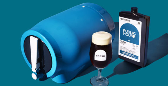 The Pinter launches. Make Fresh Beer at home for the first time