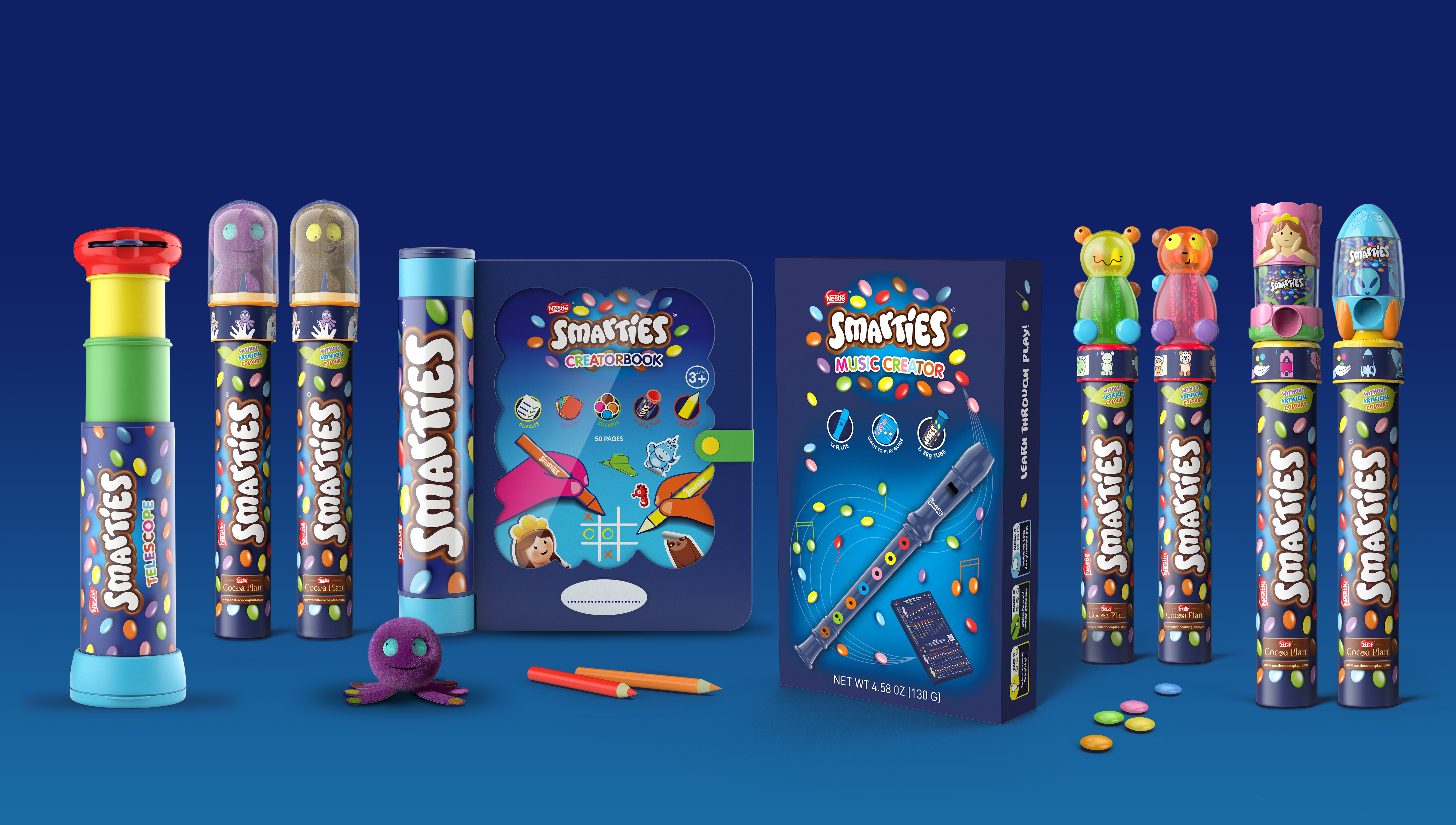 Smarties Toys and Packs (1)