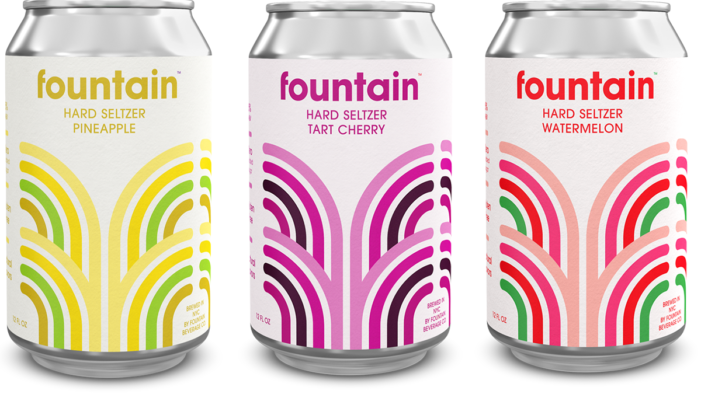 Not Just for Summer: Fountain Launches Four New Hard Seltzer Flavours