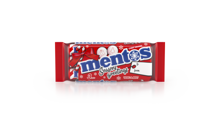 This Christmas Will Be Mint: Mentos Launches Limited Edition Candy Cane