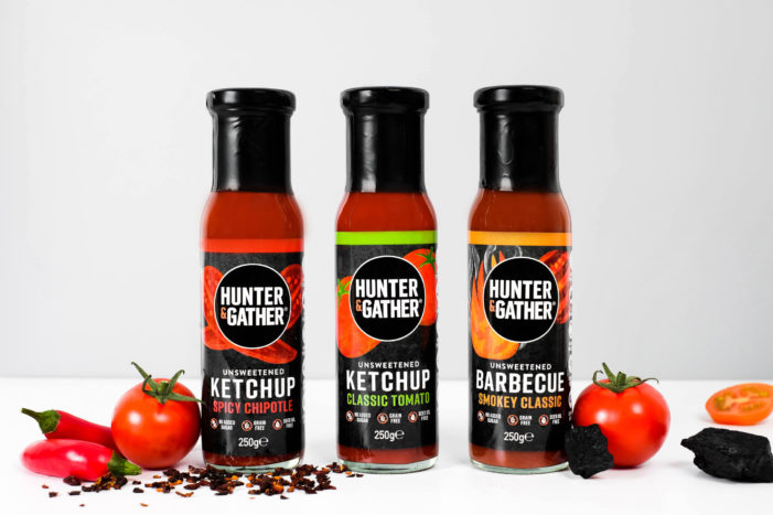 HUNTER & GATHER Launch 3 X Unsweetened Keto Ketchups Made With Organic Tomatoes And No Added Sugars Or Sweetners