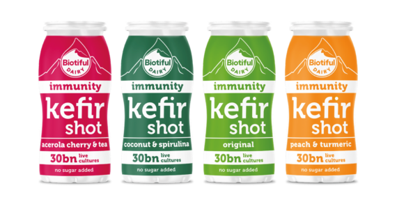 Biotiful Boosts Kefir Range With Launch Of New Shots