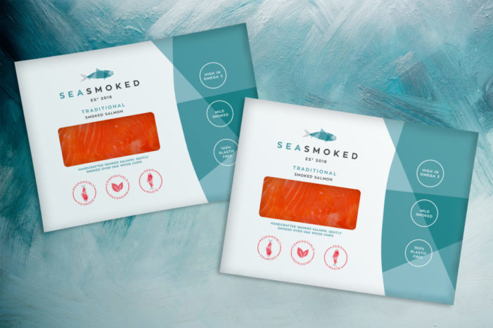 Sea Smoked, the UK’s first 100% plastic-free packaged smoked salmon, launches in the UK