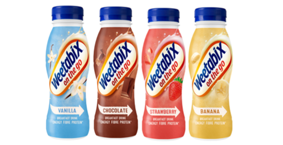 Weetabix On The Go introduces new 100% recyclable bottles