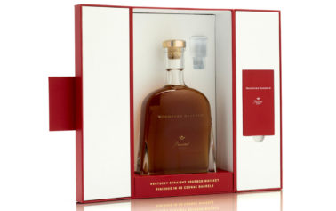 GPA Luxury teams up with Woodford Reserve to produce a striking red and white pack for the bourbon brand’s Baccarat Edition