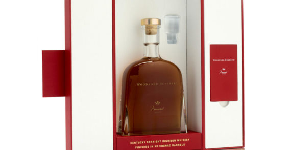 GPA Luxury teams up with Woodford Reserve to produce a striking red and white pack for the bourbon brand’s Baccarat Edition