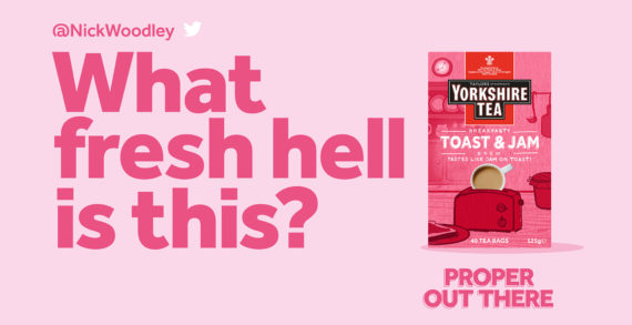 Lucky Generals and Goodstuff create cheeky responsive campaign as the nation’s collective mind is blown by Yorkshire Tea’s new Toast & Jam blend