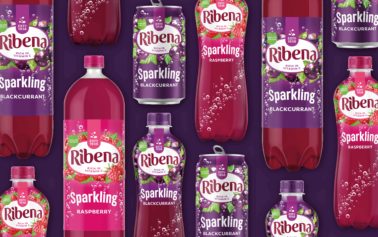 Ribena launches new Sparkling innovation, with packaging designed by BrandMe