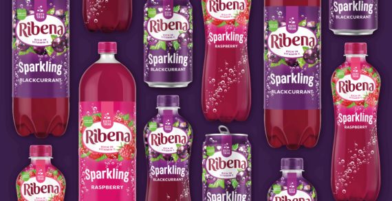 Ribena launches new Sparkling innovation, with packaging designed by BrandMe