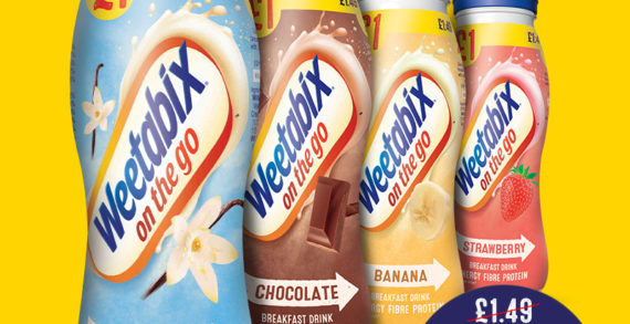 Weetabix On The Go drives impulse purchases with new price-marked packs