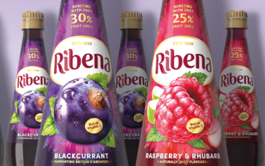 Re-imagining a British icon: Seymourpowell carry out substantial brand renovation for Ribena