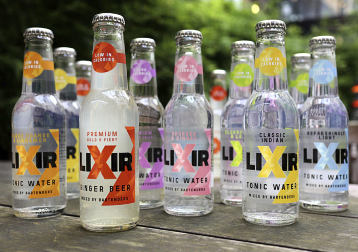We Launch deliver bold rebrand for premium tonic and mixer company Lixir Drinks