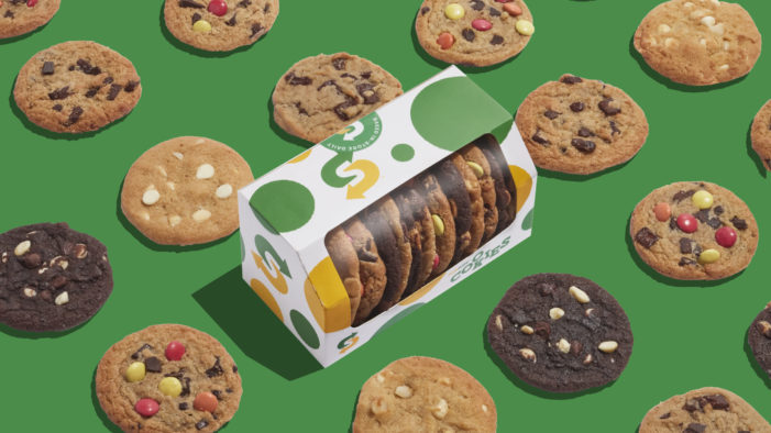 Subway rebrands classic cookies with new design from Above+Beyond