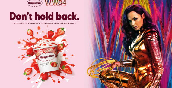 Häagen-Dazs and Wonder Woman 1984 team up with an empowering call to arms: “Don’t Hold Back”, spreading  joy and hope  around  the  world