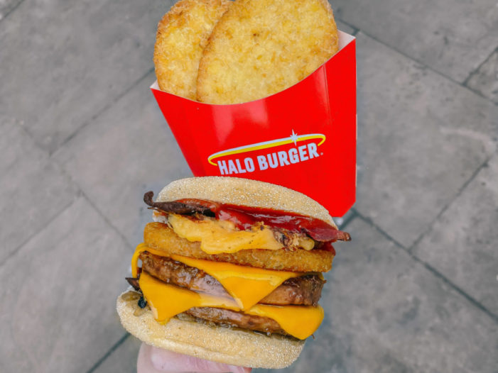 The MockMuffin: Halo Burger & THIS partner up to launch UK’s first vegan bacon, sausage & egg breakfast muffin that tastes like the real deal
