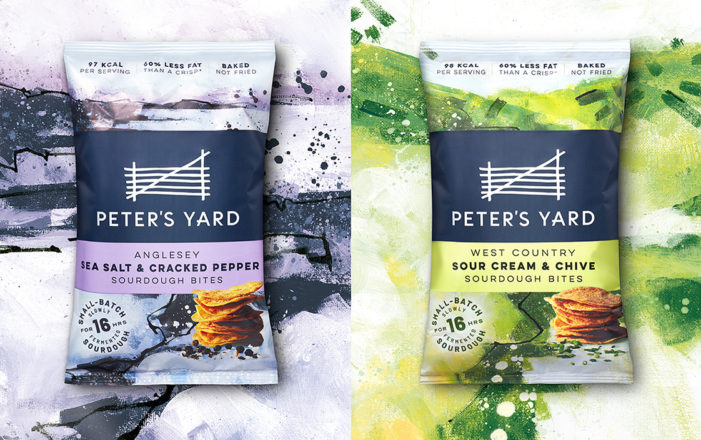 B&B studio refreshes Peter’s Yard positioning and packaging, and extends brand into snacking category