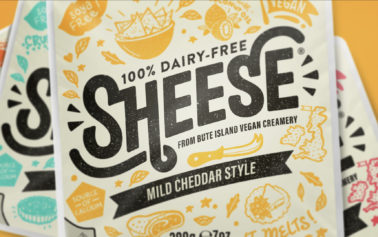 The Space Creative rebrands Sheese, bringing new consumers to the dairy-free cheese fixture