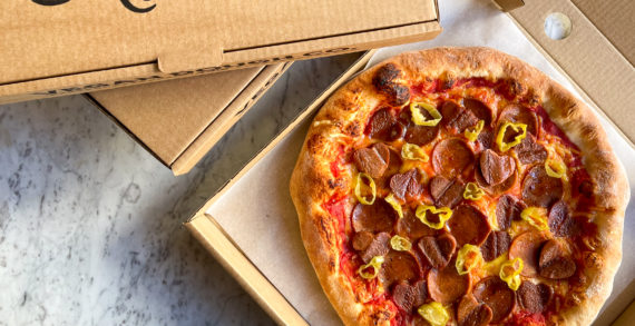 THIS & Vegan Dough Co team up to launch UK’s first vegan bacon love hearts pizza