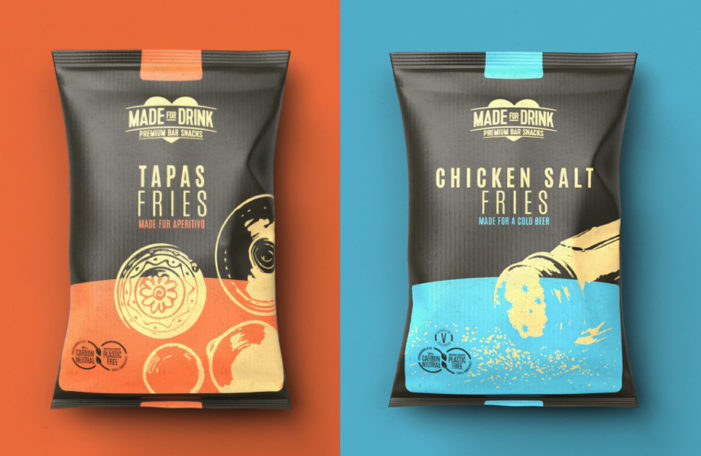 Made For Drink Makes Audacious Move Into UK’s £1 Billion Potato Crisp Category With ‘Chicken Salt’ & ‘Tapas’ Fries
