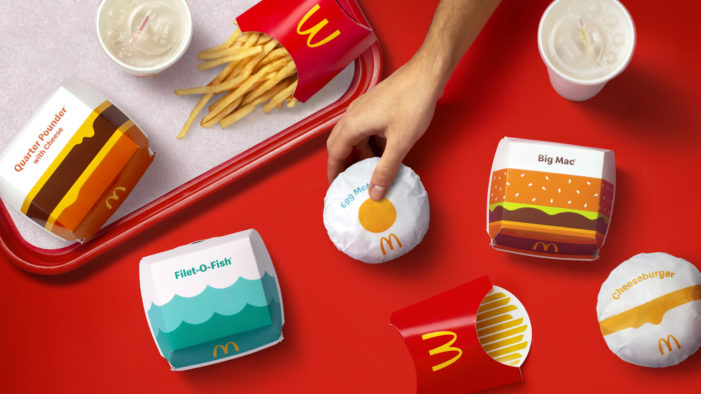 The McDonald’s legacy has a new look – Pearlfisher redesigns McDonald’s’ global packaging system