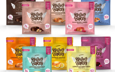 Keto-Friendly. No Guilt Bakes Launches 6-Strong On-The-Go Cakes Range In New Vibrant, Recyclable Packaging (FEB 21)