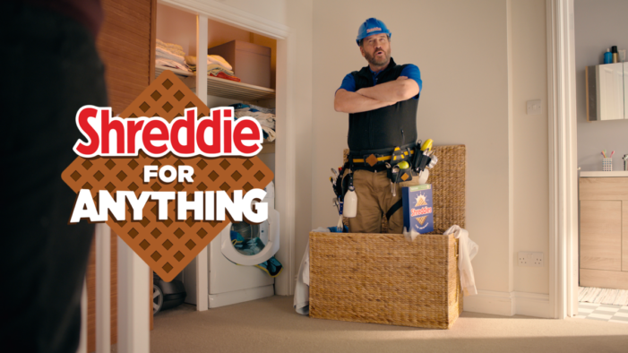 Nestlé Cereals launches new Shreddies brand campaign “Shreddie for Anything” with Nick ‘Get It Done’ Knowles