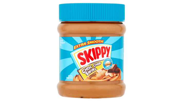 SKIPPY Peanut Butter gives Choc Chip a Swirl