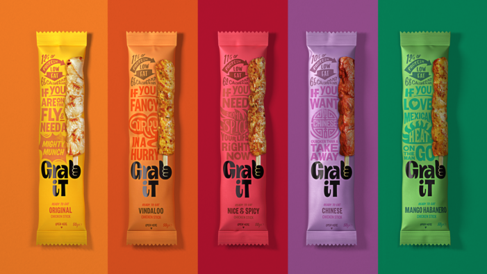 Grab It: Pearlfisher’s new design ensures healthy convenience and great flavour is never out of reach