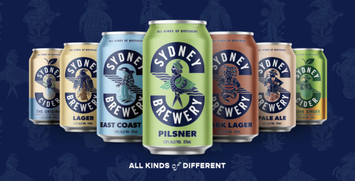 Sydney Brewery’s exciting rebrand by Boldinc