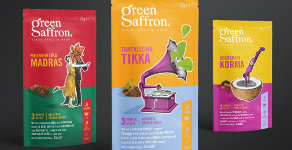 Green Saffron Spice Blends Redesign By Simon Pendry