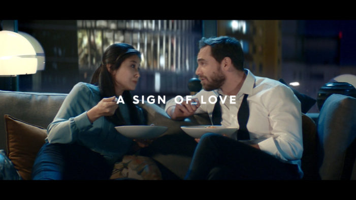 BARILLA Launches “A SIGN OF LOVE”, The New Global Brand Positioned Signed By Publicis Italy.